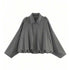 Women's Batwing Suede Coat