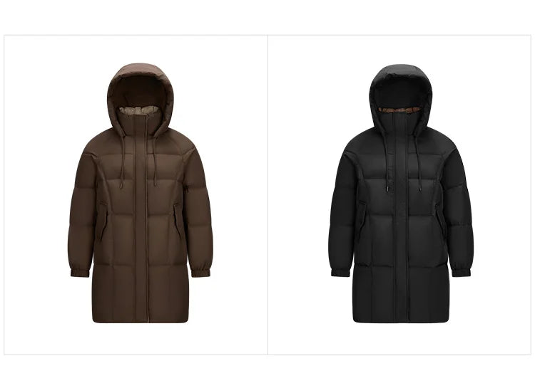 Women's Loose Long Down Coat