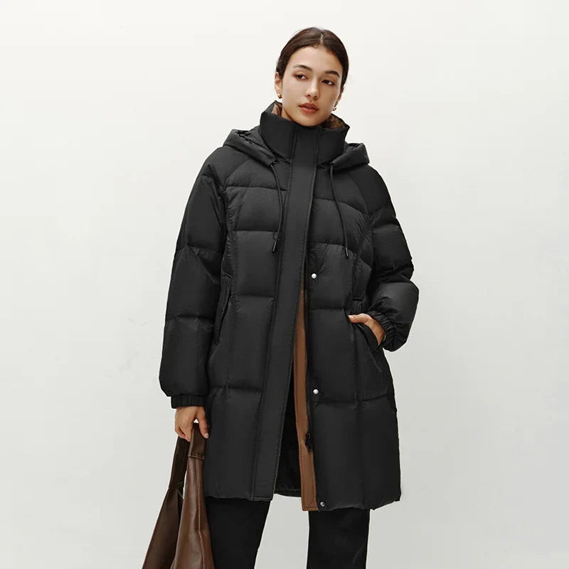 Women's Loose Long Down Coat