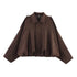 Women's Batwing Suede Coat