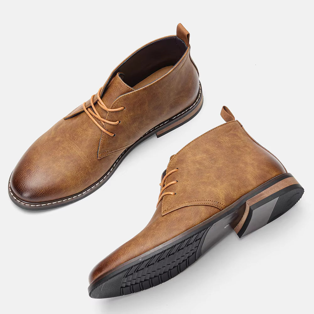 Men's Lace Up Boots – Classic Ankle Height
