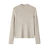 Women's Semi High Neck Wool Knit