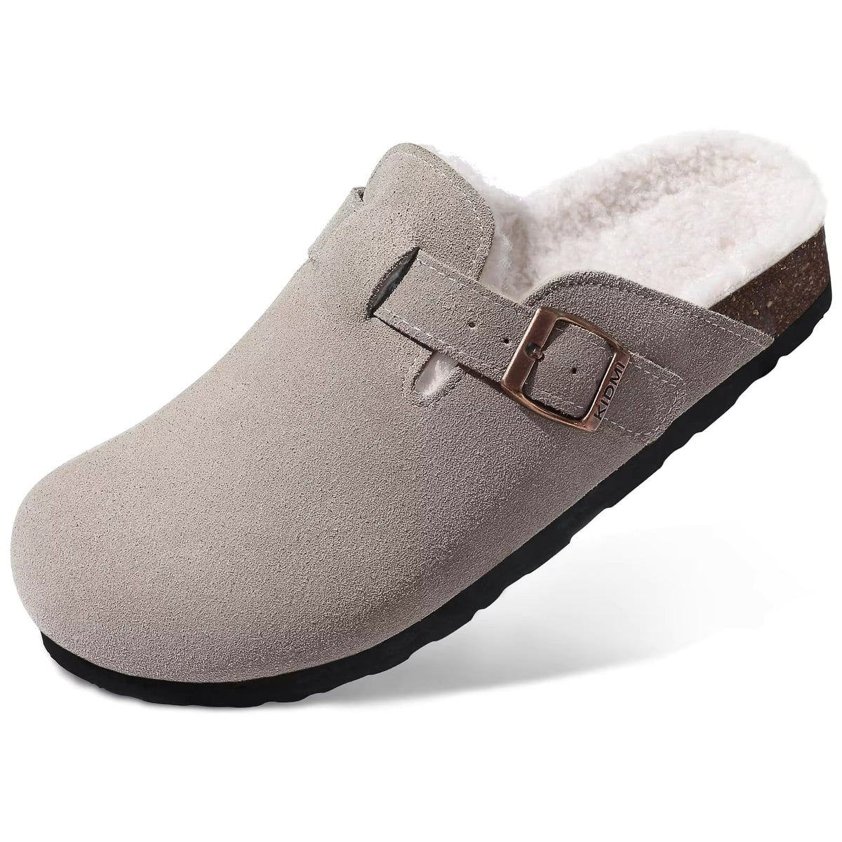 Men's Winter Clogs – Fleece Lined Suede