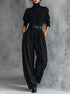 Women's High Waist Skirt Two Piece