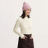 Women's Semi High Neck Wool Knit
