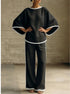 Women's Batwing Linen Two Piece
