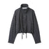 Women's Short Polka Dot Coat