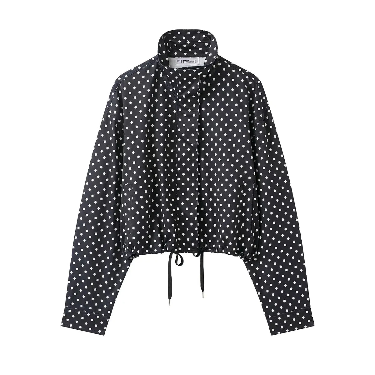 Women's Short Polka Dot Coat