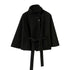 Women's High Neck Cape Coat