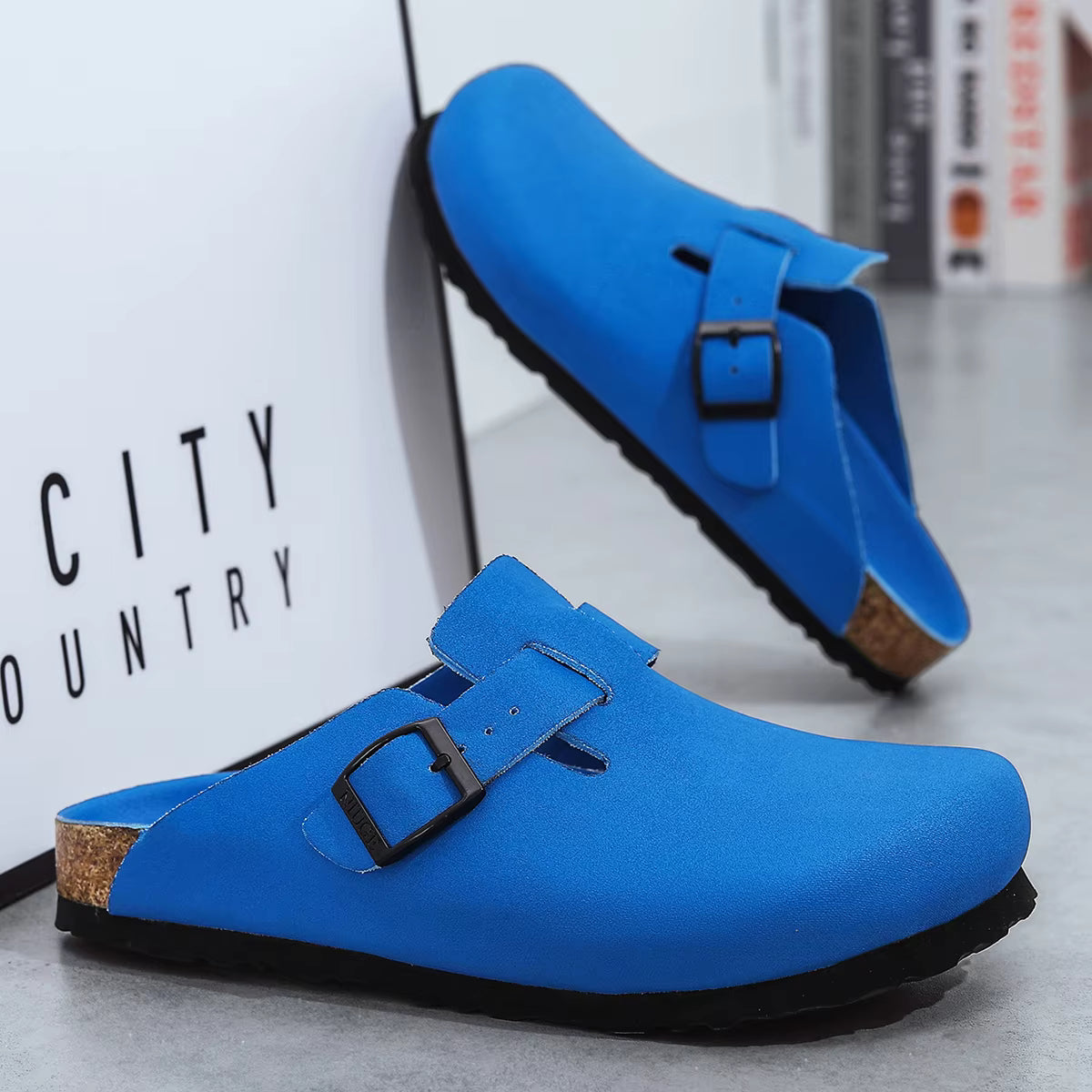 Men's Arch Support Clogs – Cork Buckle