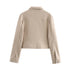 Women's Straight Cut Zip Winter Coat