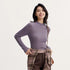 Women's Semi High Neck Wool Knit