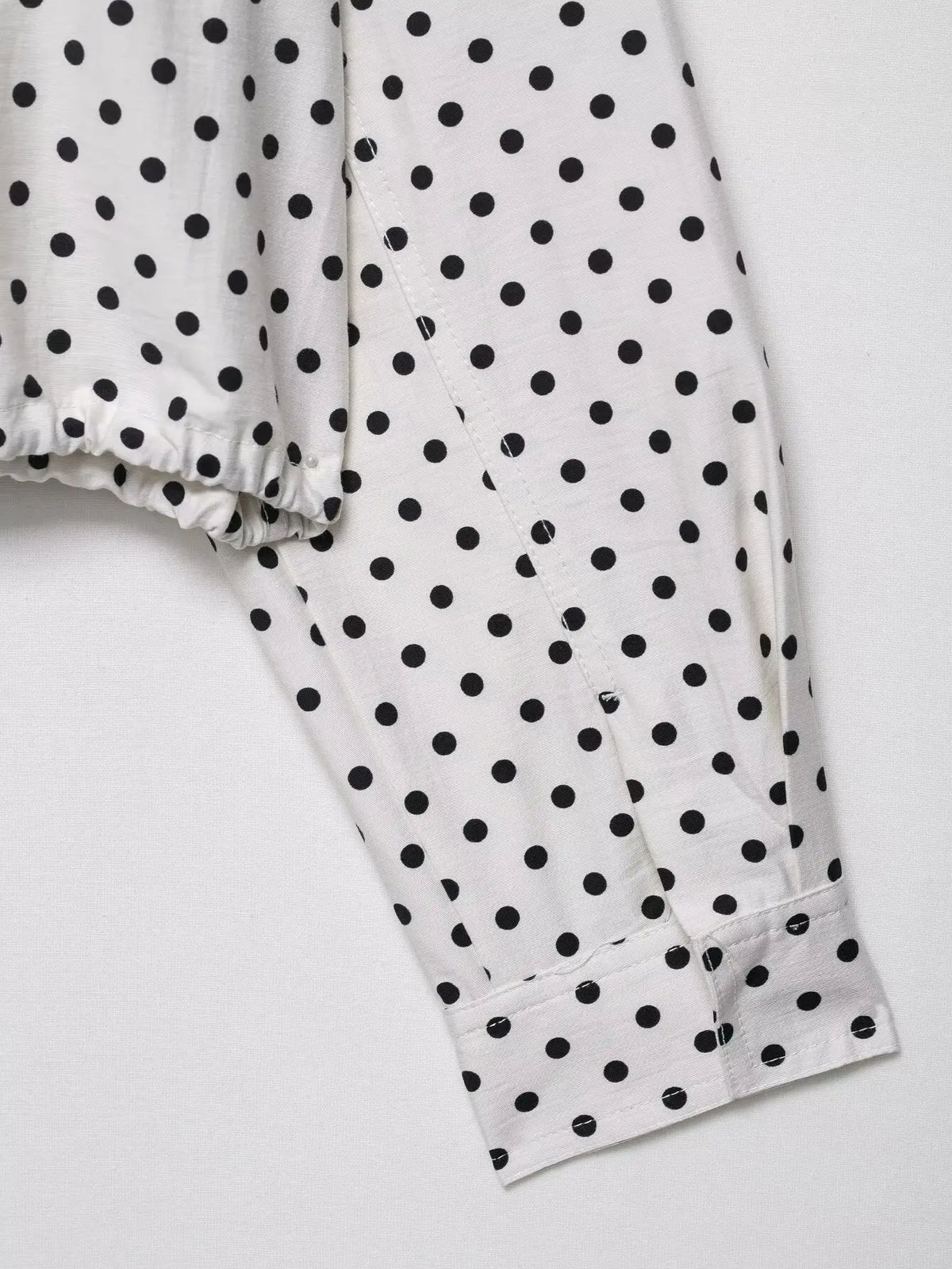 Women's Short Polka Dot Coat