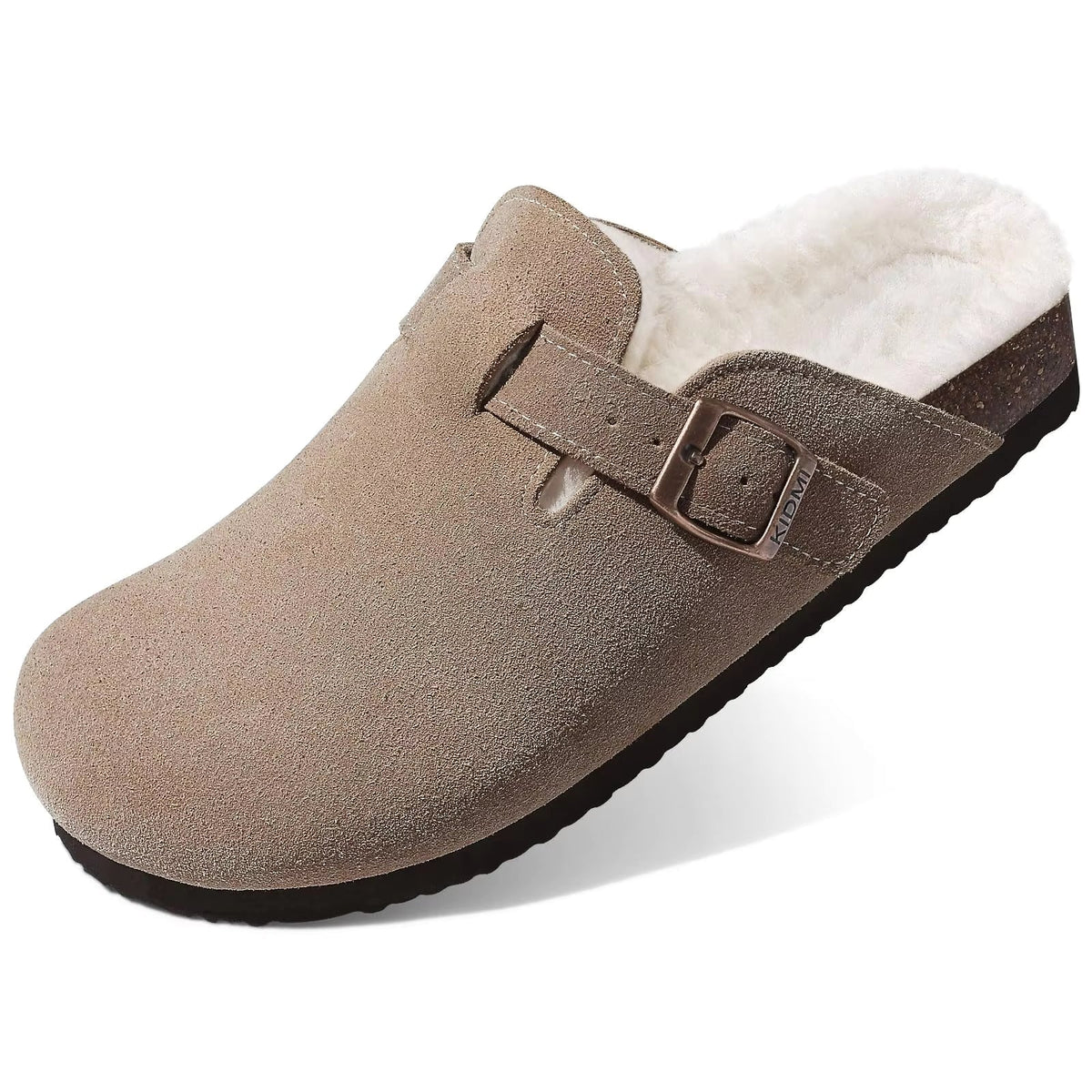 Men's Winter Clogs – Fleece Lined Suede