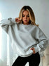 Women's Basic Loose Sweatshirt