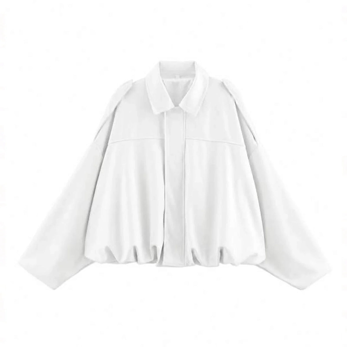 Women's Batwing Suede Coat