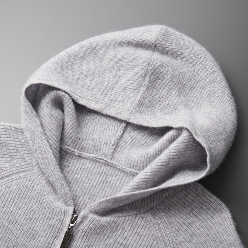 Zip-up hoodie