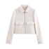 Women's Straight Cut Zip Winter Coat