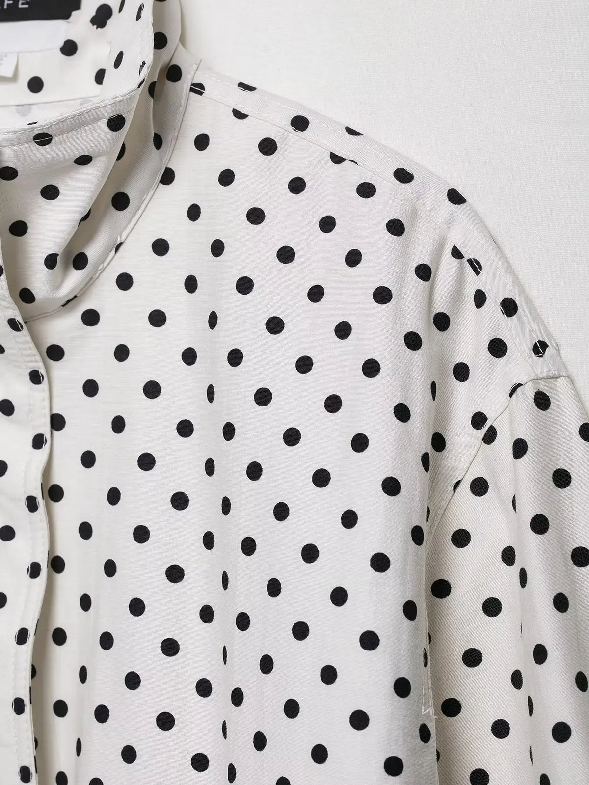 Women's Short Polka Dot Coat