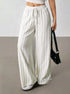 Women's Wide Leg Striped Trousers