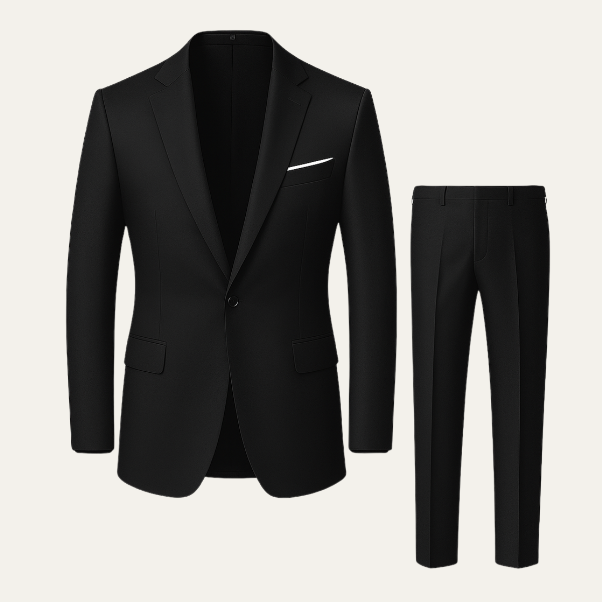 Men’s Elegant Slim Fit Suit Set – Business Blazer & Pants