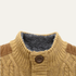 Men’s Winter Fleece Lined Wool Cardigan