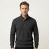 The Waldorf Men’s Gray Luxury Button Neck Knit Sweaters