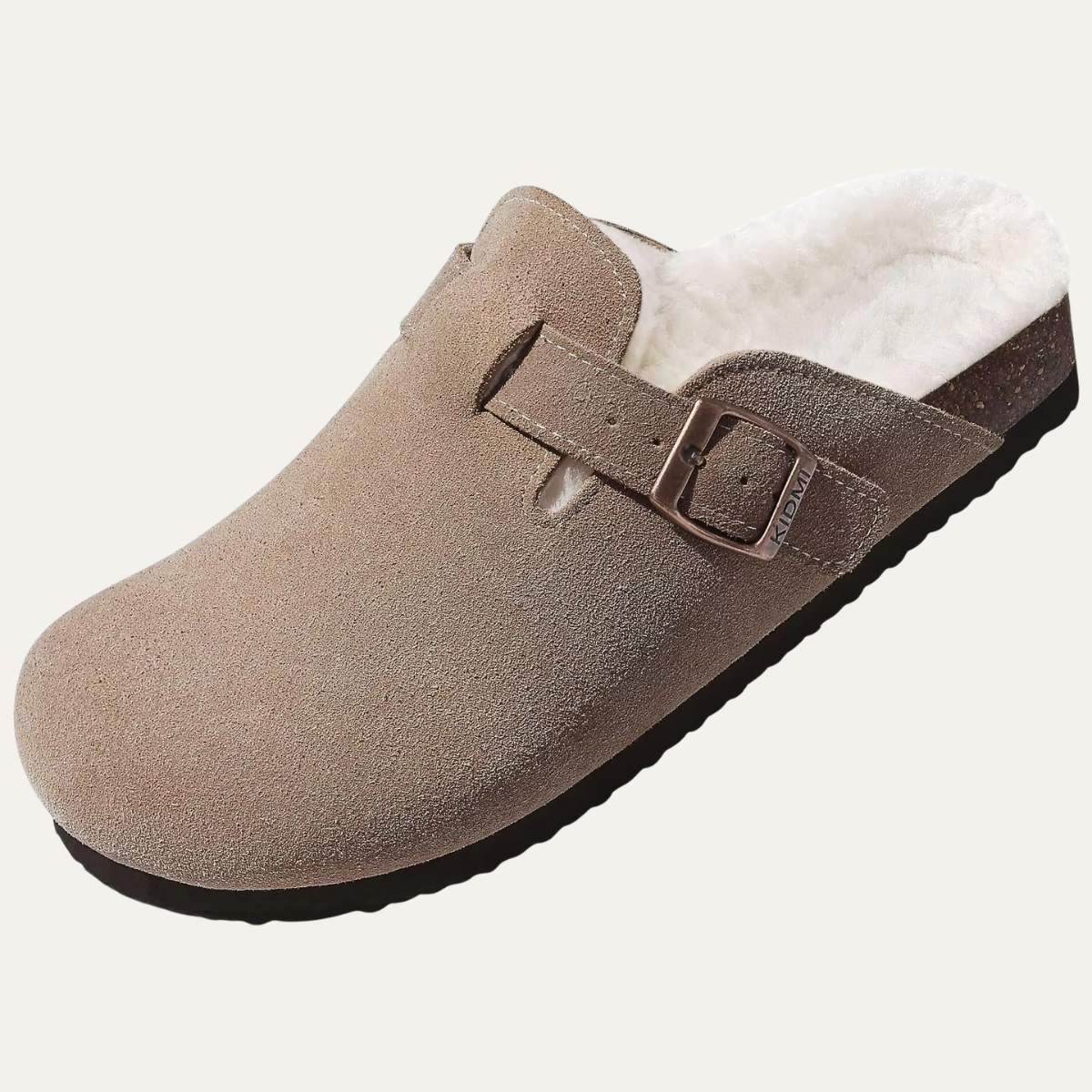 Men's Winter Clogs – Fleece Lined Suede