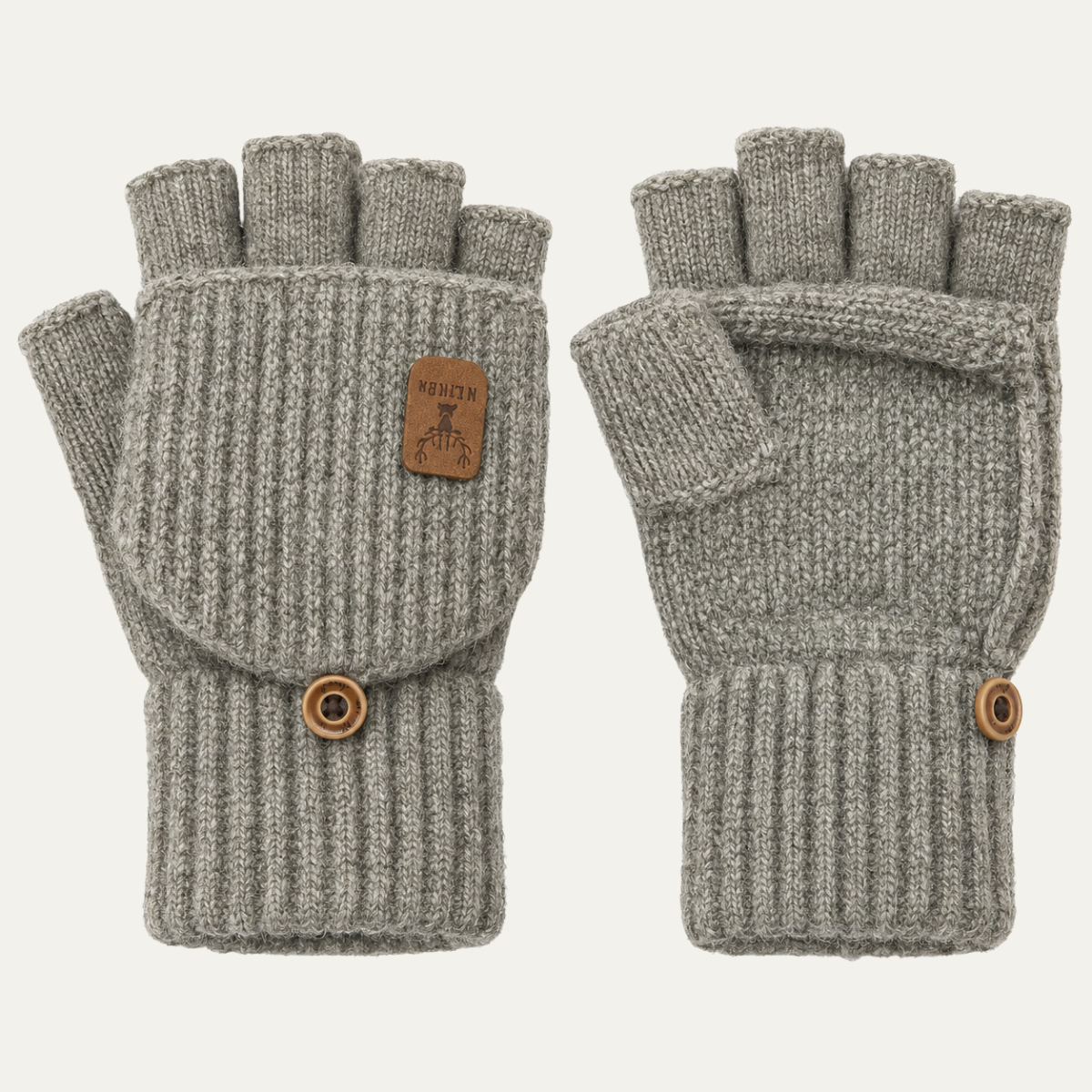Women's Open Finger Knit Gloves