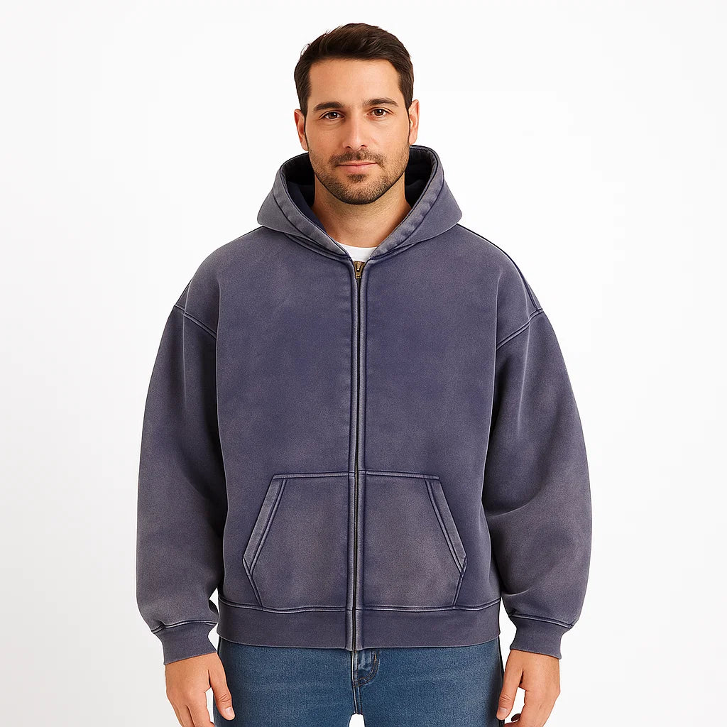 Men's Zipped Vest | Oversized