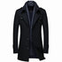 Men's Car Coat – Wool Blend Mid Length