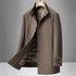 Men's Insulated Wool Dress Coat