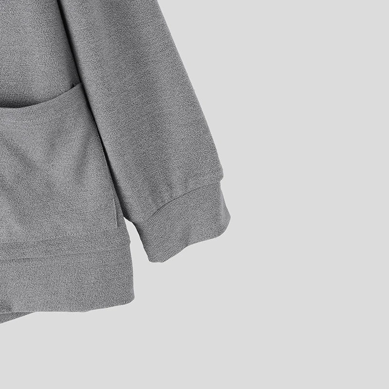 Men's Open Knit Cardigan Sweater