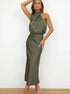Women's Sleeveless Party Maxi Dress