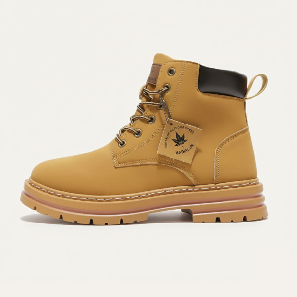 Men’s Cozy Fur Lined Insulated Snow Boots