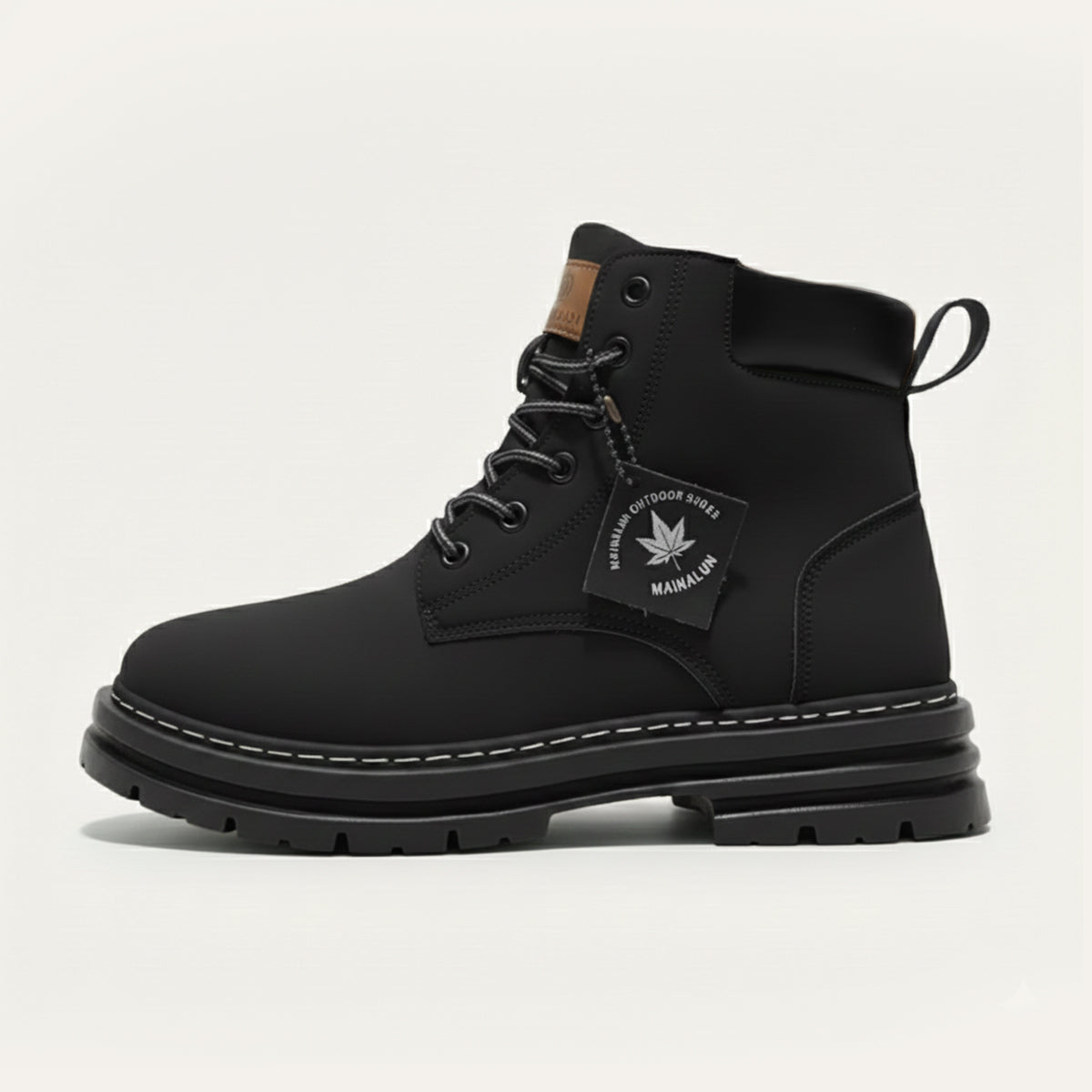 Men’s Cozy Fur Lined Insulated Snow Boots