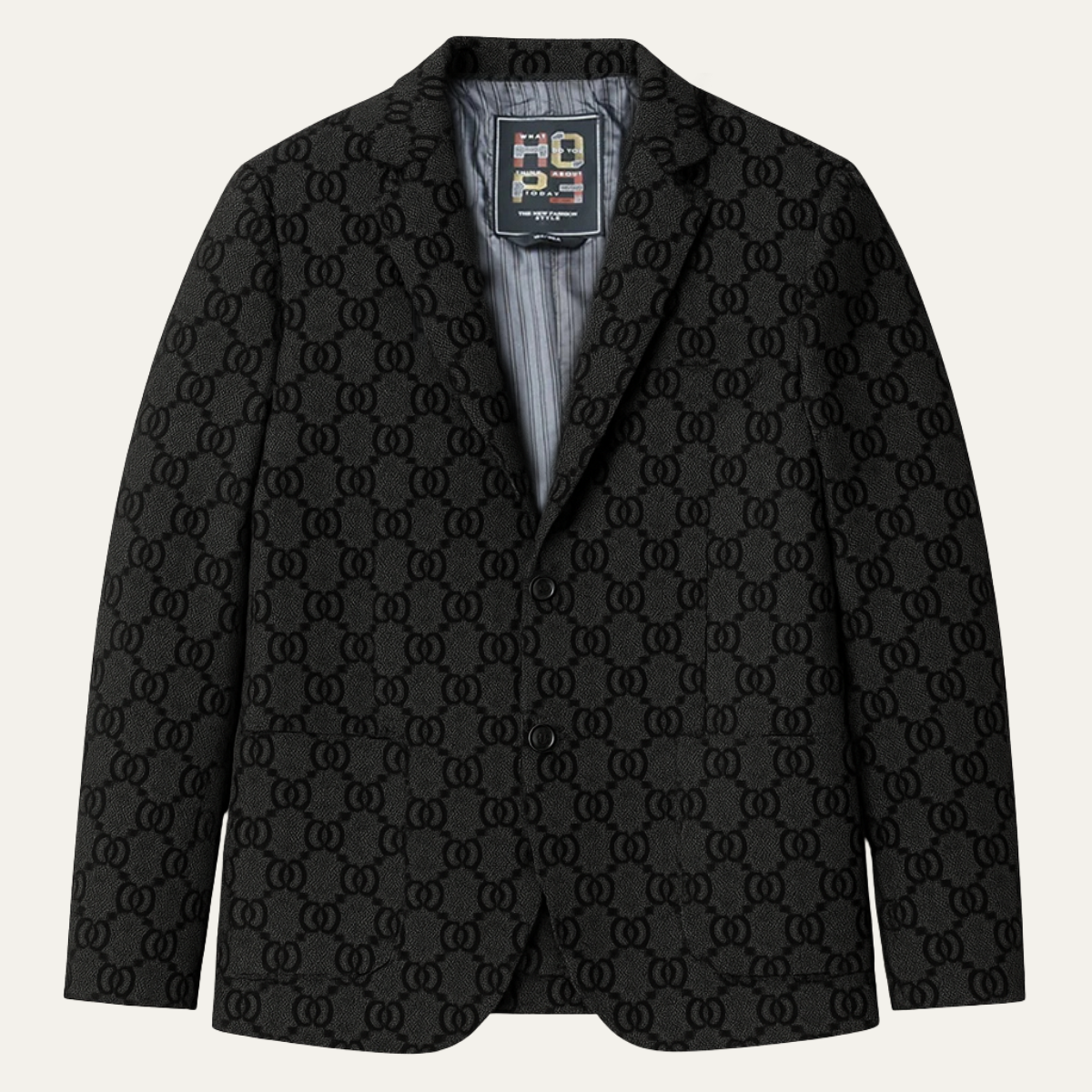 The Kentmere Men’s Oversized Houndstooth Business Casual Work Blazer