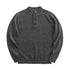 Men's Button Neck Knit Pullover – Henley