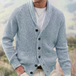 Men's Vintage V-neck cardigan