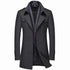 Men's Car Coat – Wool Blend Mid Length