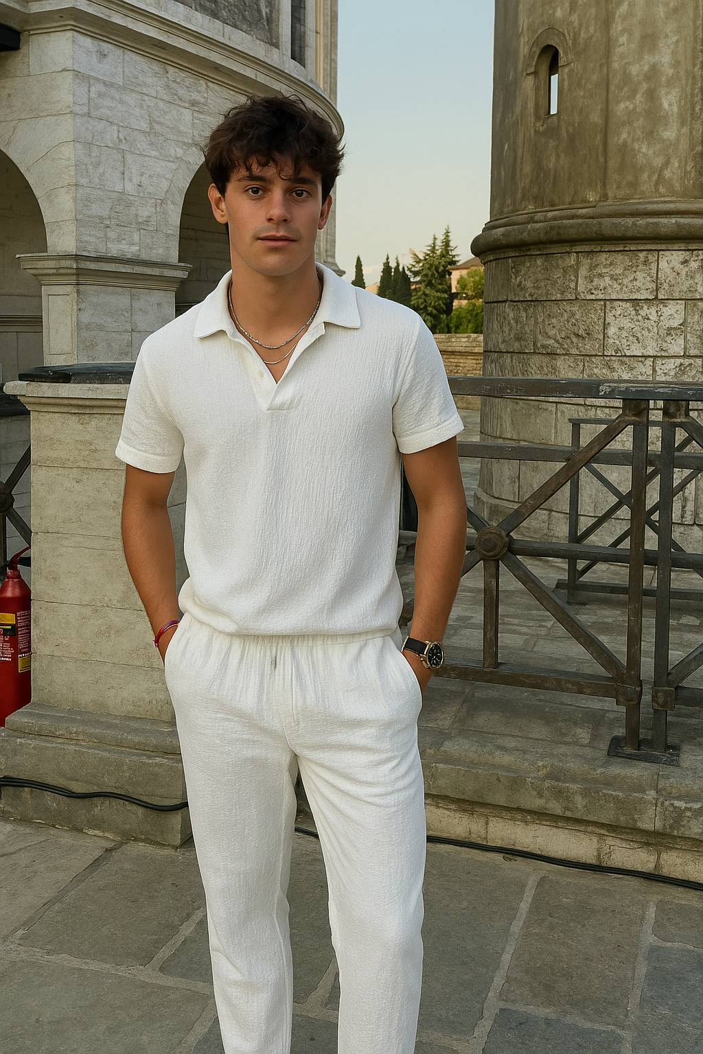 Classic Old Money Polo Set