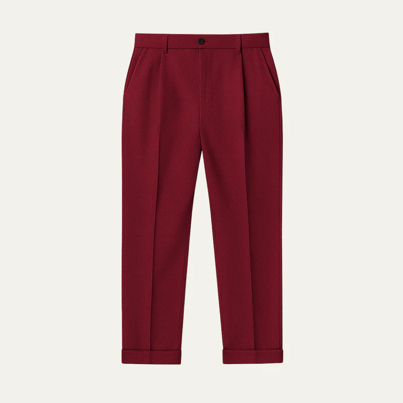 The Santa Monica Men’s Smart Casual Slim Fit Tailored Dress Pants