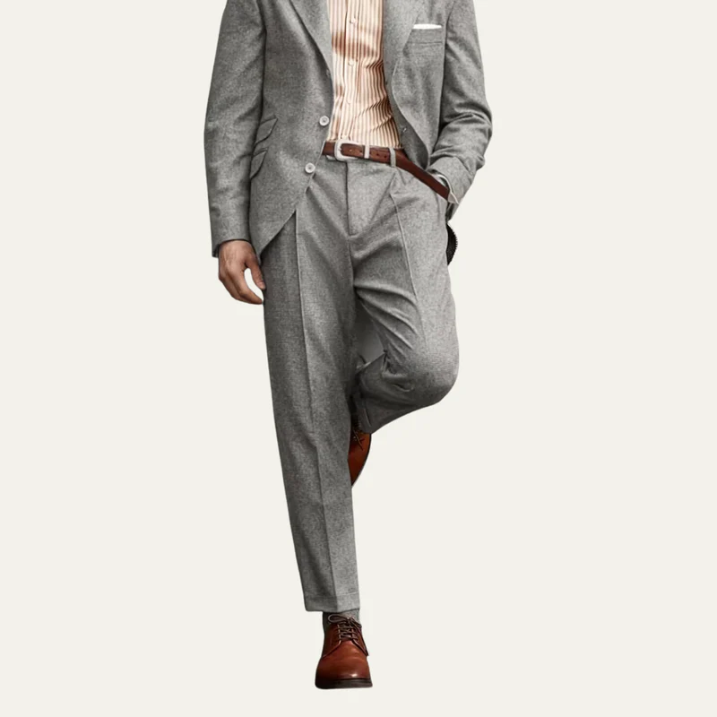 The Armidale Men's Lightweight Business Straight Leg Dress Pants