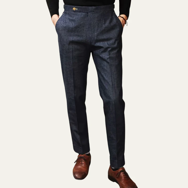 The Atherton Men’s Tailored Straight Leg Dress Pants