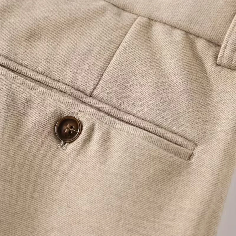 The Edgewood Men’s High Waisted Straight Leg Smart Dress Pants