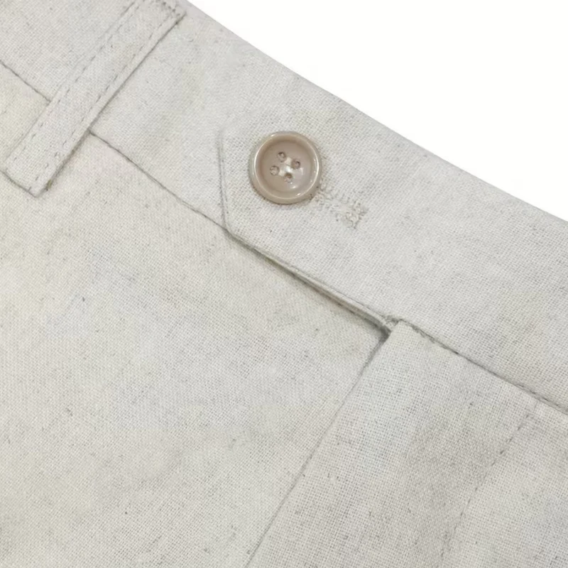 The Darwin Men’s Linen Blend Straight Leg Dress Pants