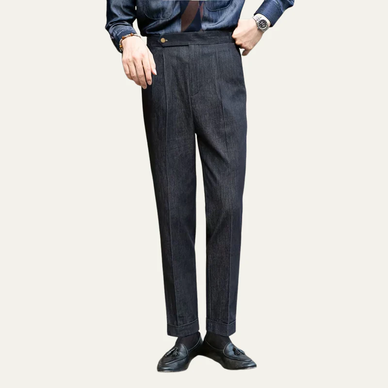The Atherton Men’s Tailored Straight Leg Dress Pants
