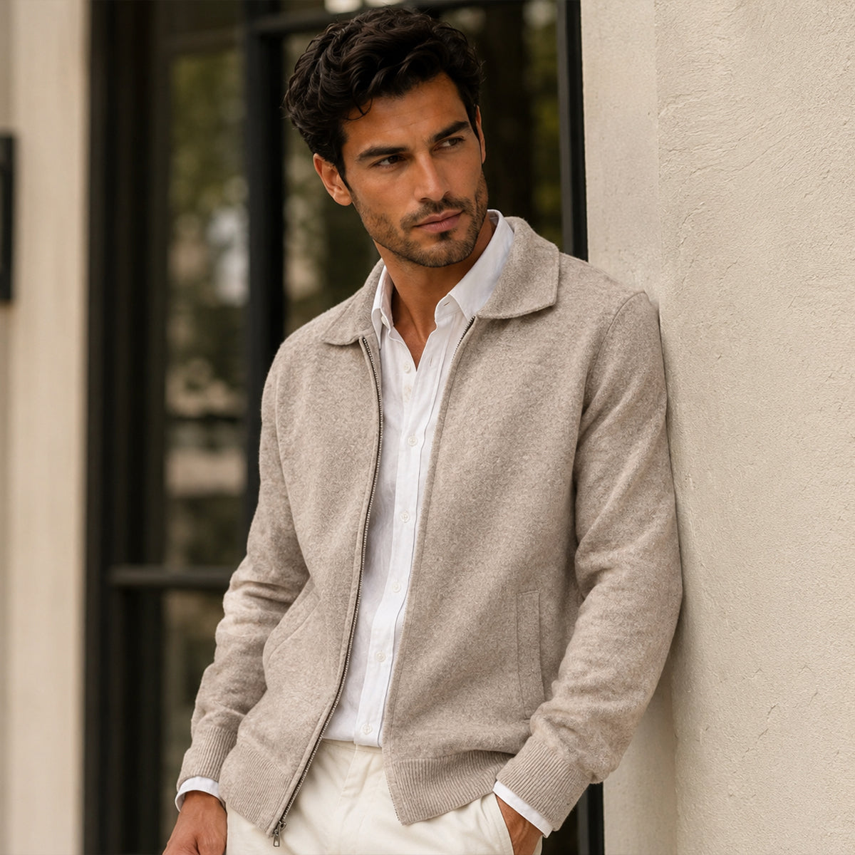The Timbermoor Men's Cashmere Wool Knit Sweater