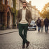 Men’s Classic Herringbone Tweed Blazer