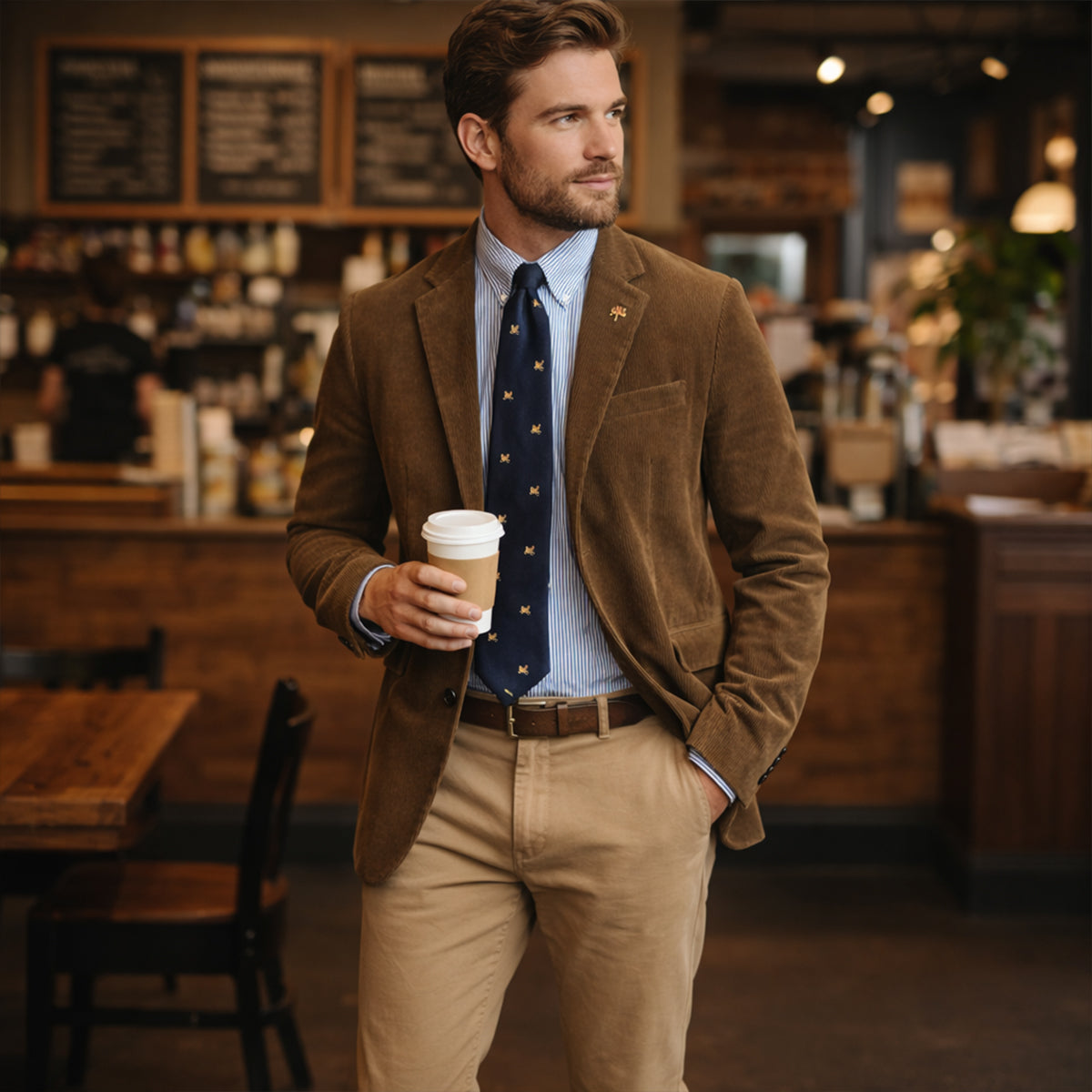 Men’s Vintage Corduroy Blazer